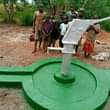A picture of Boreholes or well