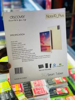 A picture of Discover note 10 plus 5G