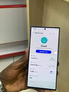 A picture of S23ultr Samsung galaxy