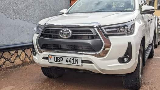 A picture of HIGH DUTY TOYOTA HILUX 2021 MODEL.. DIESEL ENGINE. MANUAL. 556777.