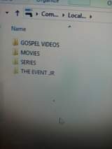 A picture of TOSHIBA SLIM LAPTOP HDD . 500GB ON MOVIES SERIES