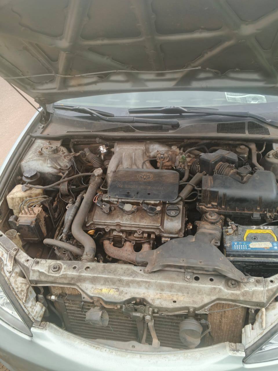 A picture of Sharp first body Toyota Camry 2003 V6 engine