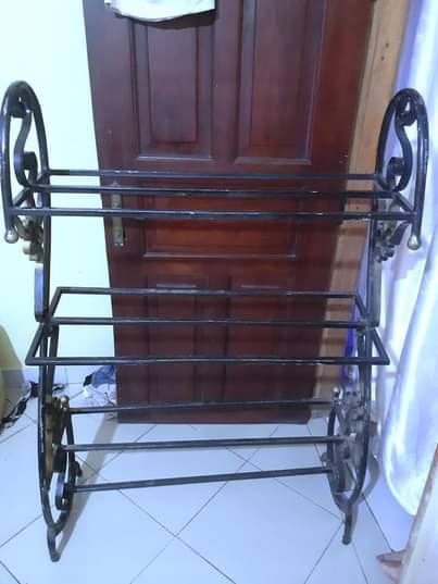 A picture of Metallic shoe Rack
