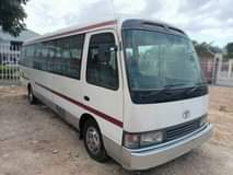 A picture of TOYOTA COASTER DOUBLE COSTER ENGINE 15B DIESEL MANUAL PRICE 55ML