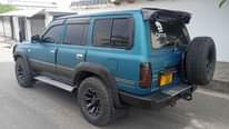 A picture of Toyota land cruise Engine 1hz Colour blue Cc 4100 Full