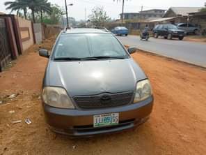 A picture of Toyota Corolla wagon 2006 for sale Price 3million slightly negotiation