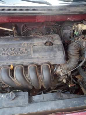A picture of Very sound corolla Engine and gear AC All components are