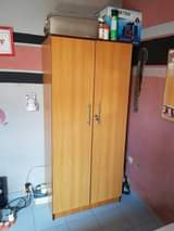 A picture of RELOCATION SALES Bed frame only N45k Wardrobe. N40k Home theatre