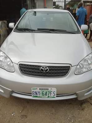 A picture of Neatly flashed 2006 Corolla at iwofe road port Harcourt Belgium