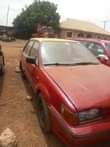 A picture of Nissan sunny old model no body filler is available with