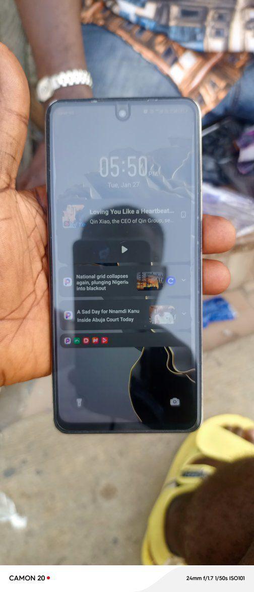 A picture of Infinix phone