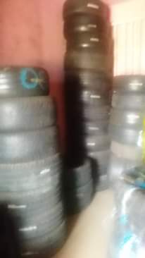 A picture of Motor tyres batteries alloy wheels and car accessories all brand