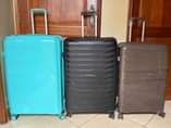 A picture of Rubber suitcases