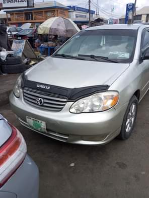 A picture of Sharp 2004 Toyota Corolla no fault with the car because