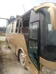 A picture of 2 Marcopolo buses