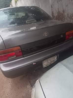 A picture of Toyota Corolla old model automatic transmission is available with good