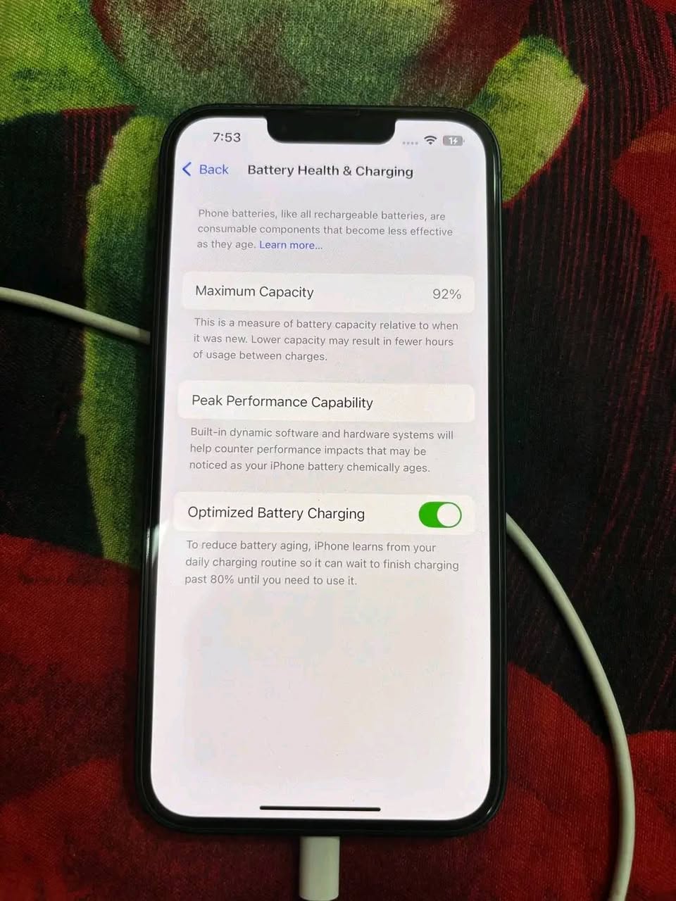 A picture of iPhone 14
