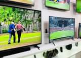 A picture of 370 000 last price for 32inch flat screen TV brand