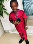 A picture of Cool ankara kids wear