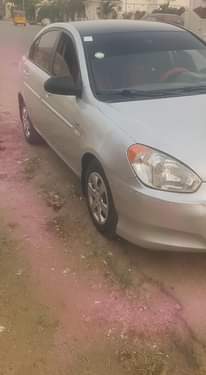 A picture of Hyundai accent 2009