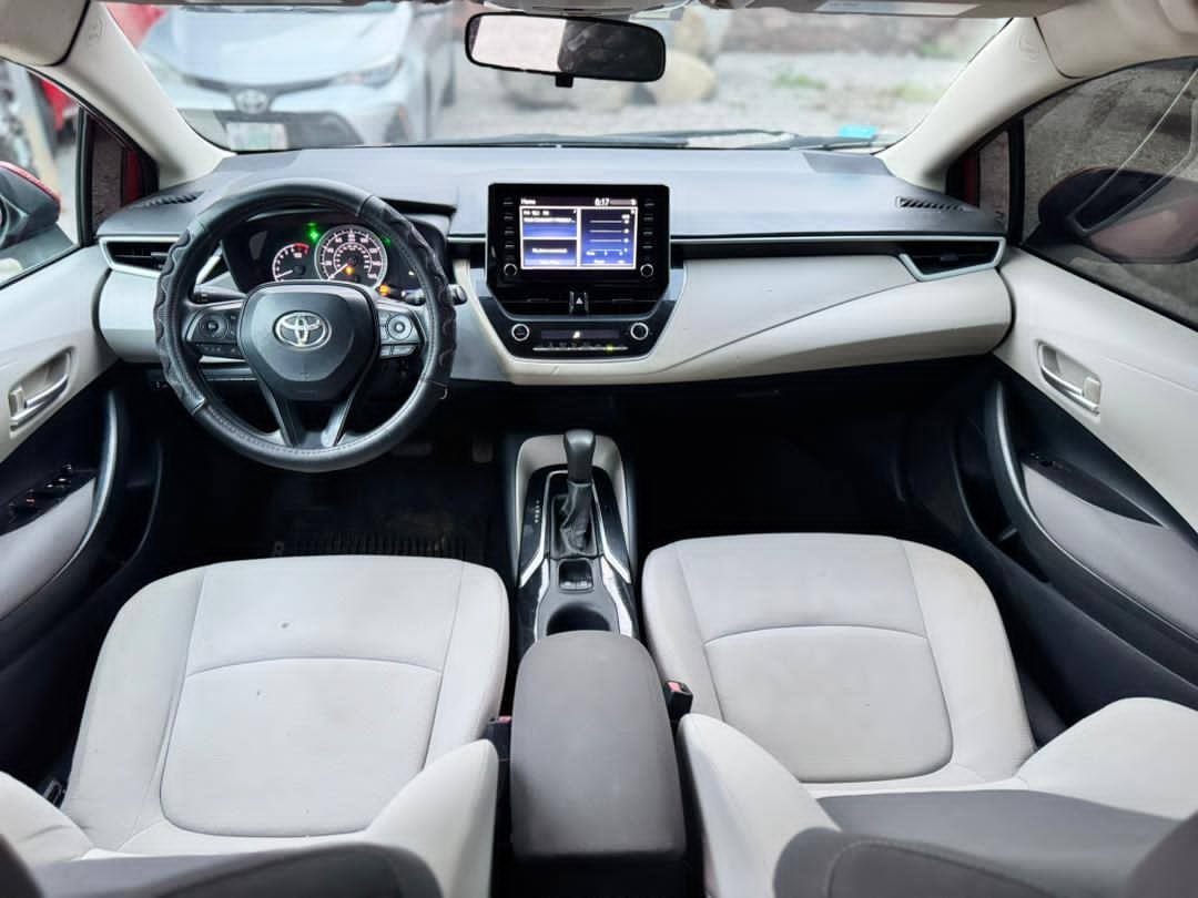 A picture of 2020 model Toyota Corolla