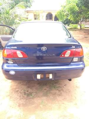 A picture of Toyota corolla 2000 Model