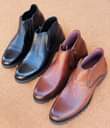 A picture of Mens leather shoes
