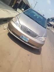 A picture of NEATLY USED 2006 MODEL TOYOTA COROLLA FIRST USER Untampered engine