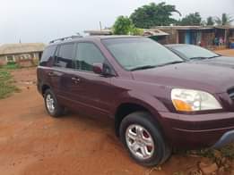 A picture of Clean Nigerian Used Honda Pilot First body Non accidental Clean