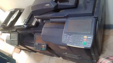 A picture of Kyosera photocopiers and plotters