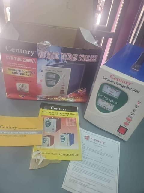 A picture of Century 2000VA Automatic Voltage Regulator Stabilizer