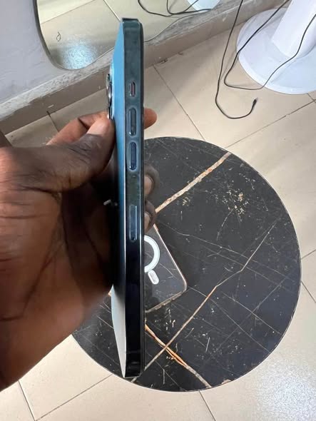 A picture of Very Sharp iPhone 12pro Max 128GB very clean and well