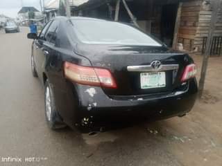 A picture of Toyota Camry 2008 Model Colour black First body beautiful interior