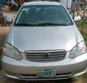 A picture of Toyota Corolla 2 9m Location Ozuoba Call WhatsApp 07062457055