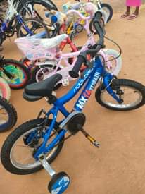 A picture of UK used kid s bikes size 12 14 16 ugx