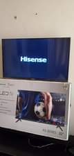 A picture of Samsung Hometheater and tv 32 inches digital hisense for sell