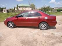 A picture of Toyota Corolla L E 03 04 model