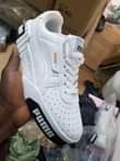 A picture of Sneakers and sandals