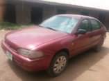 A picture of Old model Toyota Corolla nothing to fix very cool engine