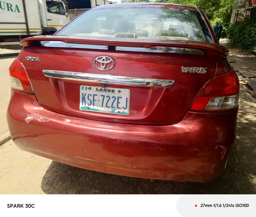 A picture of Distress sale Toyota Yaris 07 untampered engine everything stew 4m