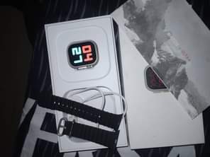 A picture of SMART WATCH FOR SELL ULTRA 9 Still new everything is