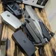 A picture of DJI Mavic Pro Platinum with 2 battery charger 2M