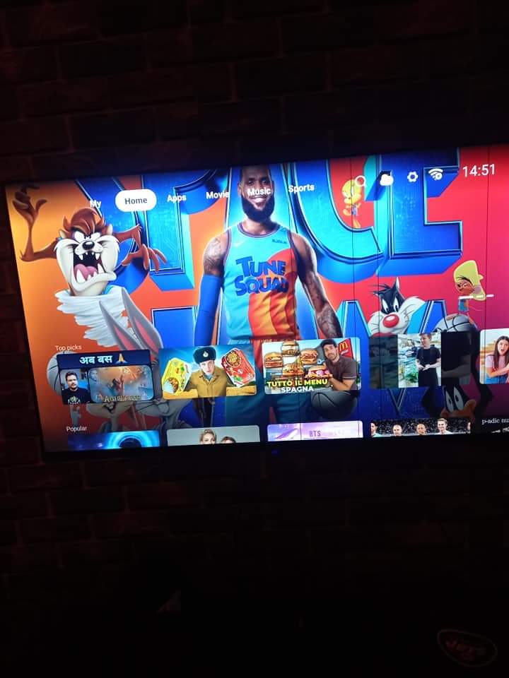 A picture of Alitop smart 43 inch