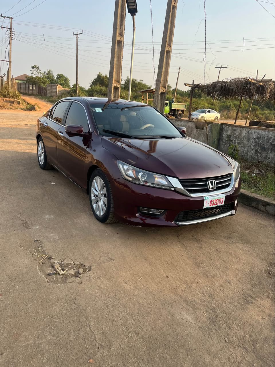 A picture of 2014 full options Honda accord