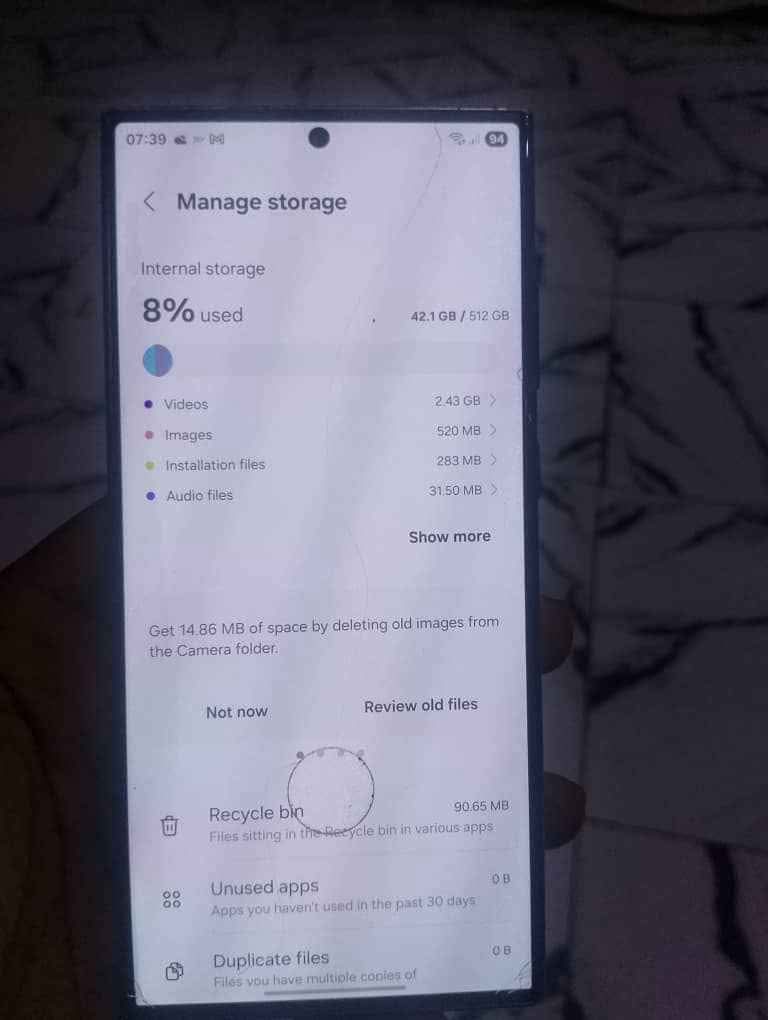 A picture of Samsung galaxy s23 ultra