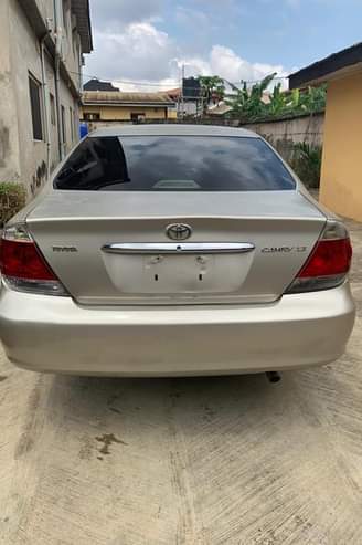 A picture of 2005 Toyota Camry neatly baked on first body pan price