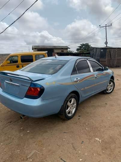 A picture of Toyota Camry 05 flashed on first body pan Everything is