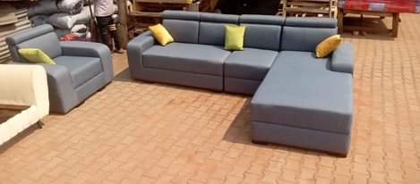 A picture of Sofas l shaped 6 seaters plus 1seperate single sofa