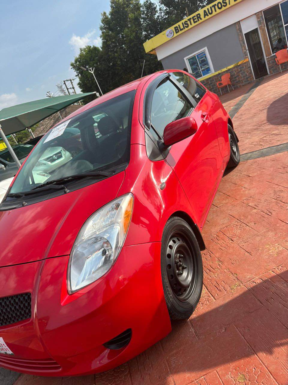 A picture of Distress Toyota Yaris 2007