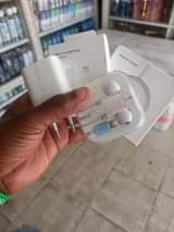 A picture of Wireless charger and earphones available